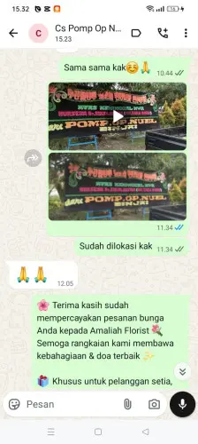 Testimonial Papan Bunga senopati